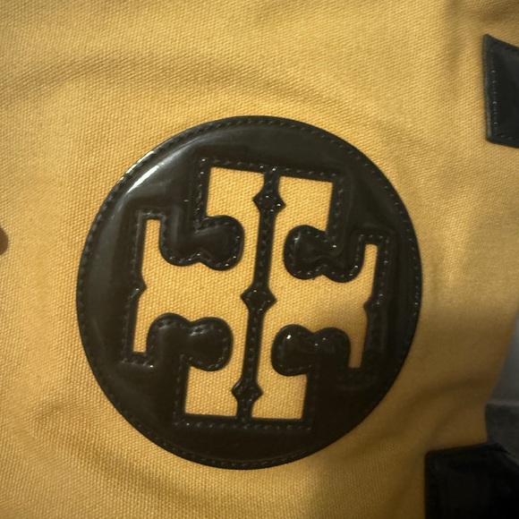 Tory Burch Tan Twill Ella Tote Bag - Picture 10 of 10